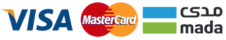 بطاقة ائتمان فيزا / ماستركارد/ مدى السعوديه/ ابل باي Apple Pay